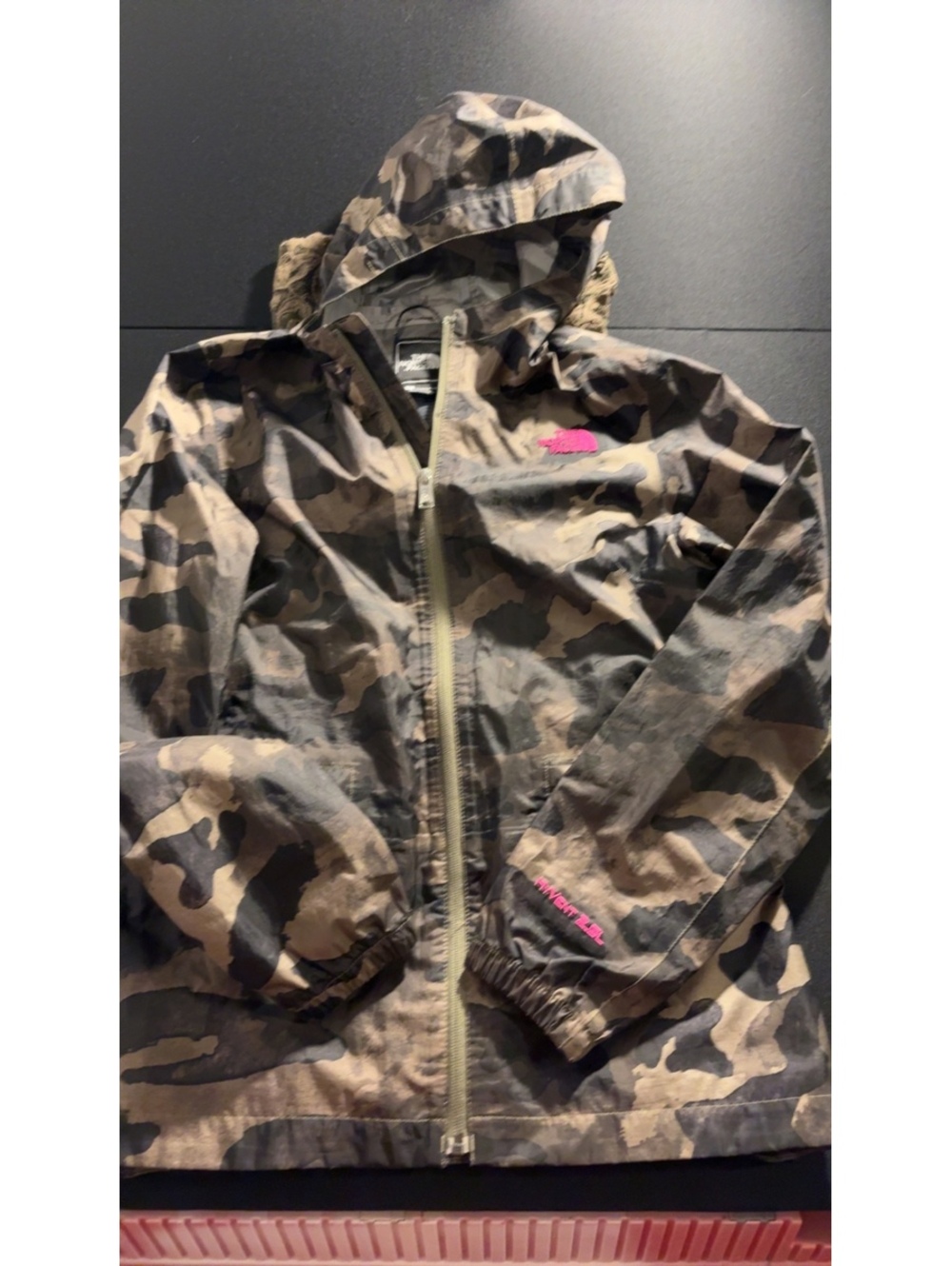 The North Face Women's HyVent 2.5L Camo Rain Jacket